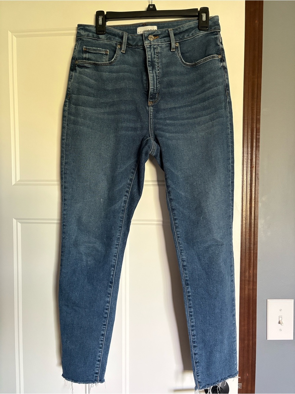 Loft High-Rise Curvy Skinny Jeans